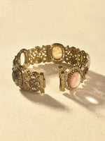 Load image into Gallery viewer, Kundan Bracelet with Multiple Colorful Gemstones | Indo-Western Bracelet with Colourful fancy Stones