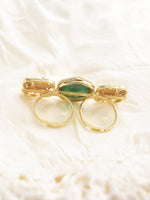 Load image into Gallery viewer, Antique Elephant Two-Finger Statement Ring | Temple Style Double Finger Ring