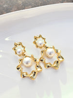 Load image into Gallery viewer, Stylish Anti tarnish Earring | Beautiful Golden Earring
