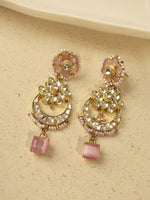 Load image into Gallery viewer, Kundan Chandbali | Kundan Chandbali Earrings