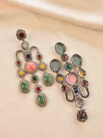 Load image into Gallery viewer, Kundan Earring | Long Earring For Woman