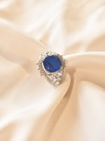 Load image into Gallery viewer, Blue Finger Ring