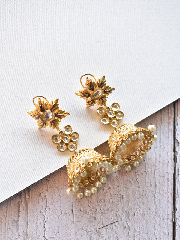 Bridal on sale jhumka earrings