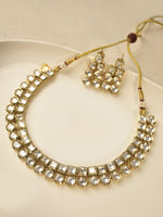 Load image into Gallery viewer, Clear Rectangular and Round Kundan Stones