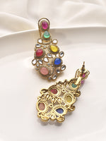 Load image into Gallery viewer, Colorful earrings with-gemstones