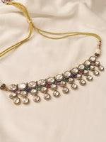 Load image into Gallery viewer, Decorative necklace with multicolored stones