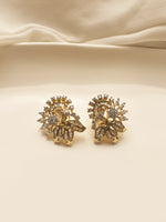 Load image into Gallery viewer, Gold earrings with intricate designs