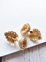Load image into Gallery viewer, Golden Jhumka