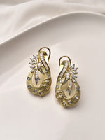 Load image into Gallery viewer, Golden Earrings with intricate designs