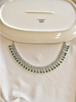 Load image into Gallery viewer, Green Stone Necklace | Green Stone Jewellery