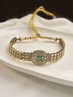 Load image into Gallery viewer, Green Kundan Choker Set