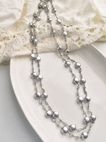 Load image into Gallery viewer, Grey Beads Moti Mala | Beads Mala