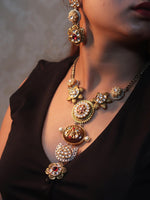 Load image into Gallery viewer, Indo Western Long Necklace Set