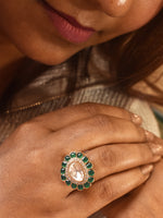 Load image into Gallery viewer, Kundan Finger Rings