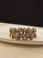 Load image into Gallery viewer, Kundan Meena Royal Kada