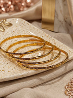 Load image into Gallery viewer, Majestic Thin Golden Churi Set