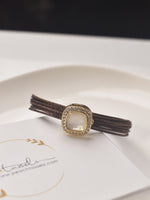 Load image into Gallery viewer, Multi Wrap Bracelet with a Golden Clasp