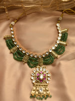 Load image into Gallery viewer, Green Necklace Set | Necklace For Women