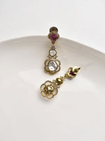 Load image into Gallery viewer, Ornate earrings with gemstones
