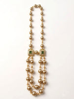 Load image into Gallery viewer, Champagne Golden Double-Strand Pearl Mala