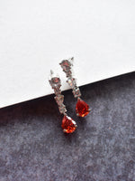 Load image into Gallery viewer, Red Earrings