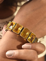 Load image into Gallery viewer, Stylish Yellow Stone Bracelet