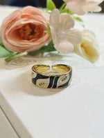Load image into Gallery viewer, Black Finger Ring | Black Ring