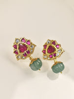 Load image into Gallery viewer, White Kundan
