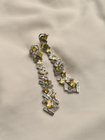 Load image into Gallery viewer, Yellow_Stone_Earrings