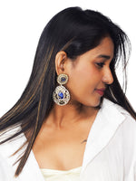 Load image into Gallery viewer, sparkling stones and detailed Kundan