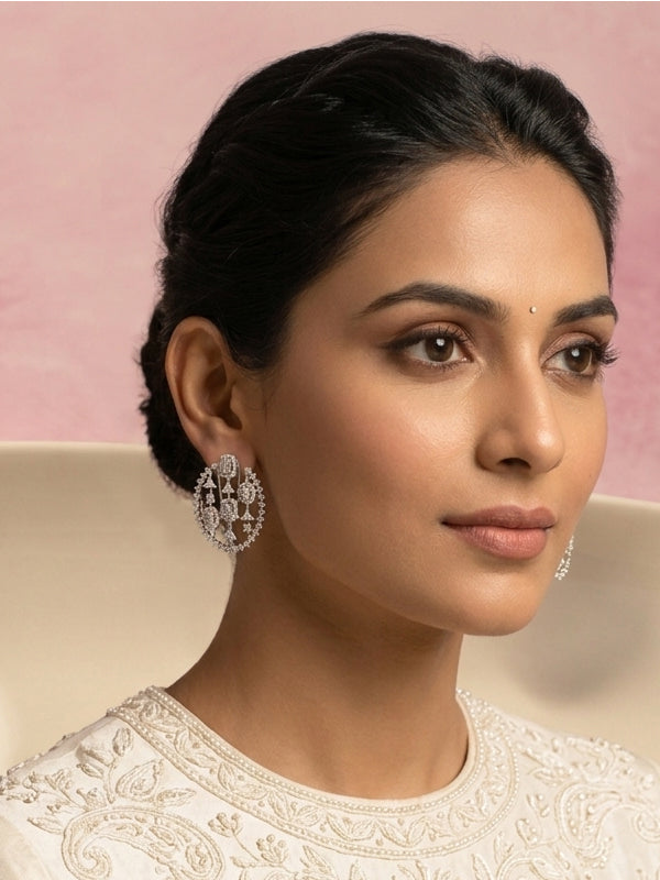 Classic AD Studs Earring | Stylish Stud for women