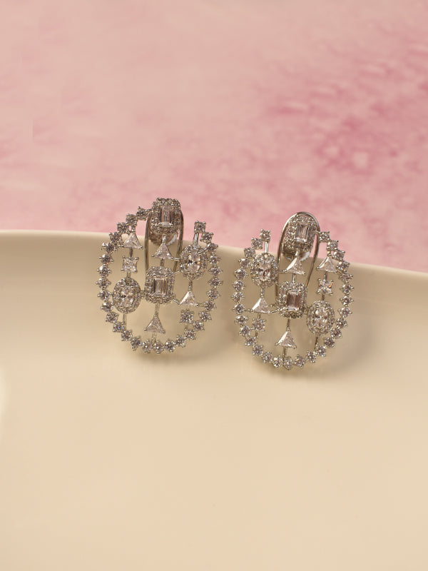 Classic AD Studs Earring | Stylish Stud for women