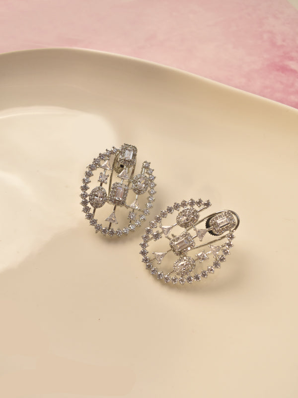Classic AD Studs Earring | Stylish Stud for women