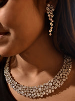 Load image into Gallery viewer, Stone Choker Necklace | White Stone Necklace
