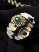Load image into Gallery viewer, Green Stone Bangles | Openable Bangles
