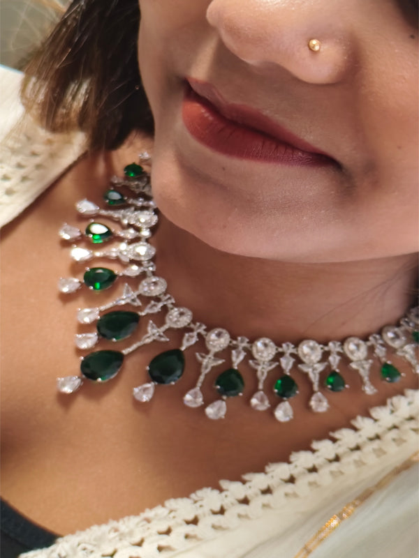 Green Stone Jewellery | White Stone Jewellery