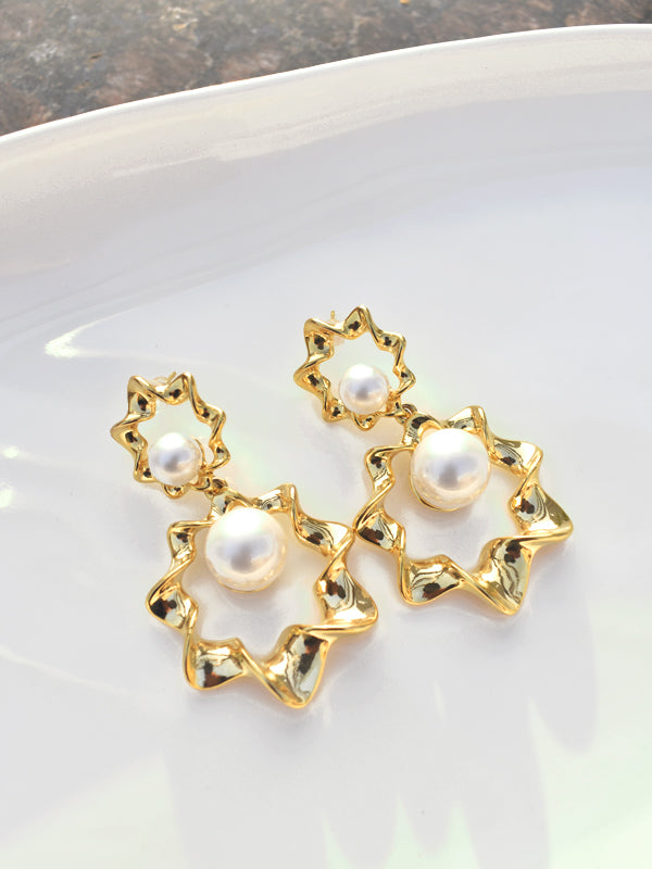 Stylish Anti tarnish Earring | Beautiful Golden Earring