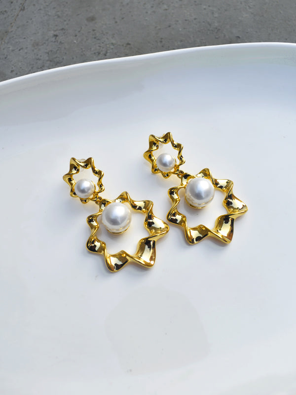 Stylish Anti tarnish Earring | Beautiful Golden Earring