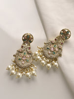 Load image into Gallery viewer, Beautiful Designer Necklace Set | Stone and Pearl Necklace Set

