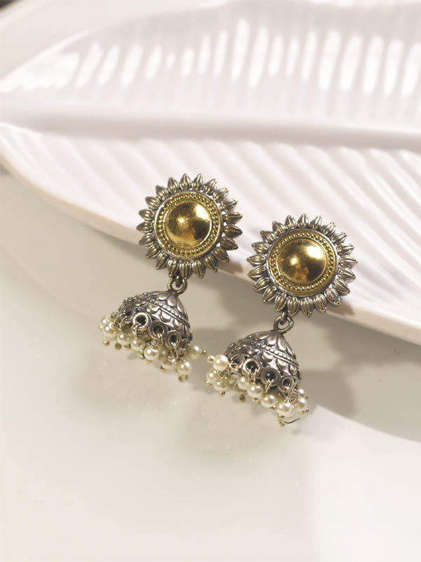 Long Metal Necklace set | Beautiful Meatal Necklace with Kundan