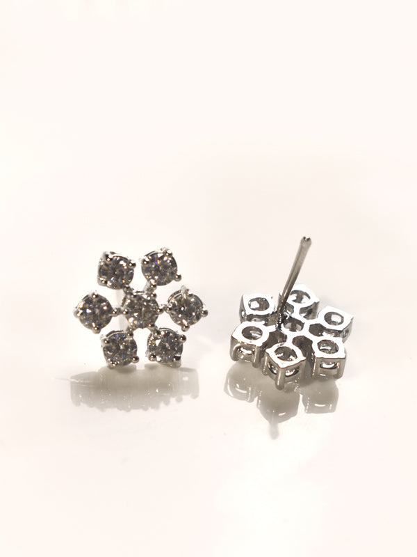 Flower Designs AD Pendant Set | Star shaped Pendant Set