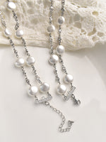 Load image into Gallery viewer, Pearl Necklace | White Pearl Necklace
