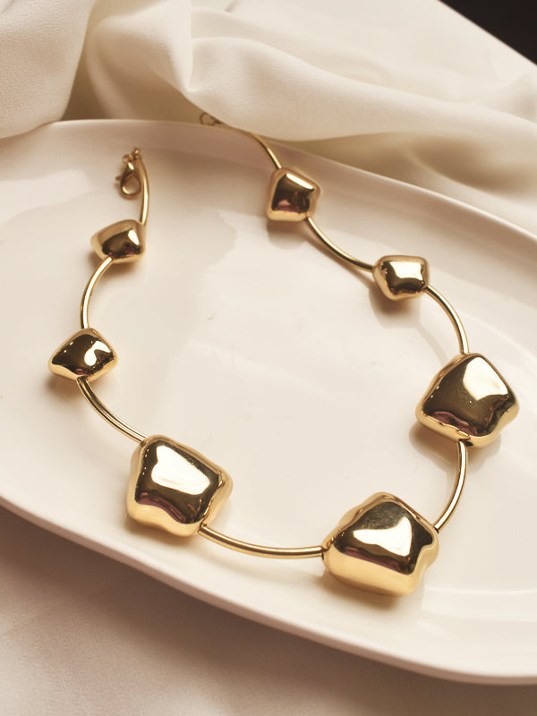 Anti Tarnish Mala | Golden Necklace