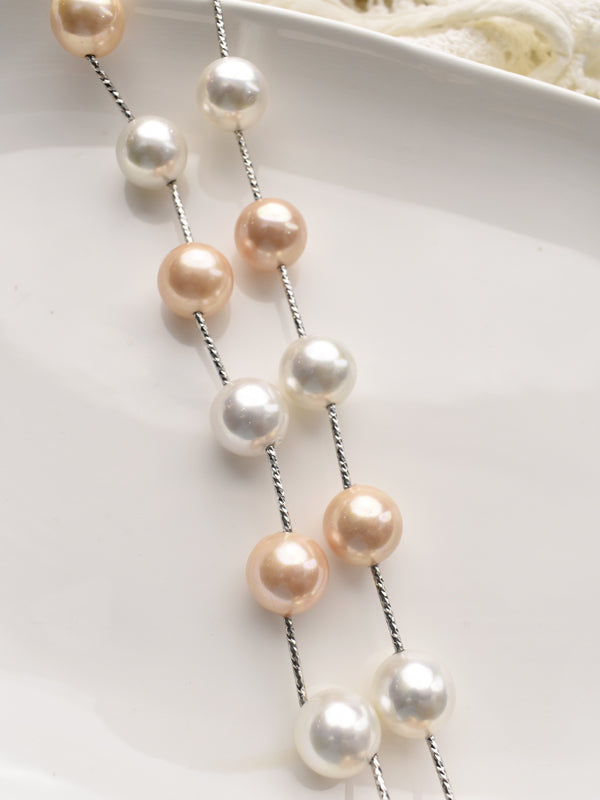 Beads Necklace with Pendant | Long Beads Necklace