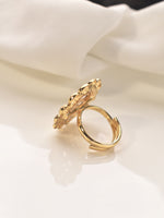 Load image into Gallery viewer, Golden Finger Ring with Stone | Finger Rings For Women
