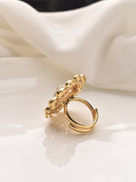 Load image into Gallery viewer, Golden Finger Ring with Stone | Finger Rings For Women
