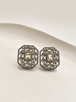 Load image into Gallery viewer, Ornate Pendant Featuring with Kundan | Hexagonal Pendant Set
