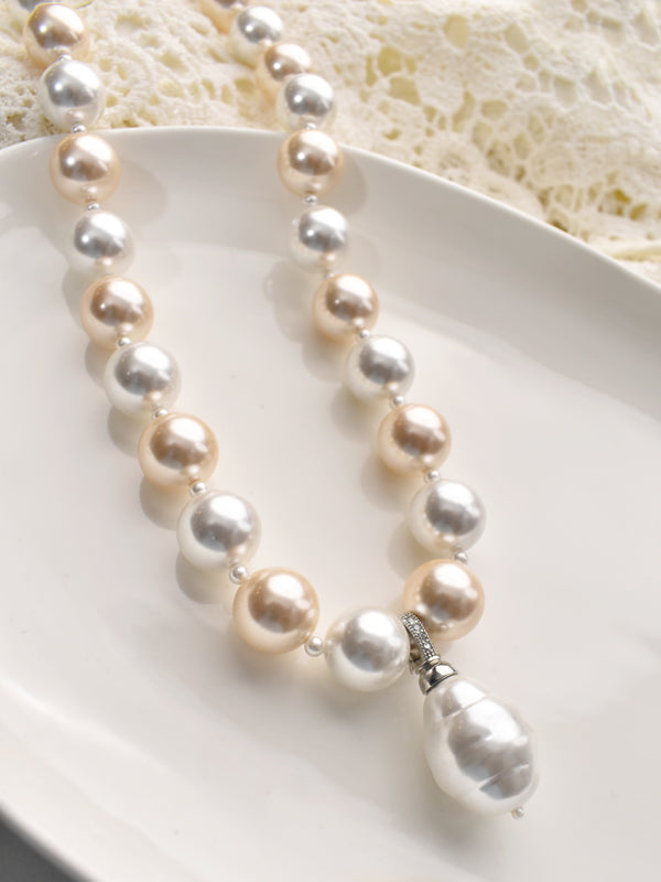 Long Beads Necklace | Beads Necklace with Pendant