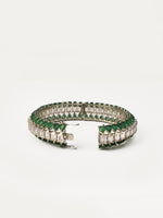 Load image into Gallery viewer, Green Stone Bracelet | Ad Stone Bangles
