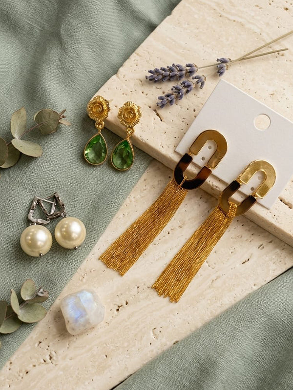 3-Pair Statement Earring Combo